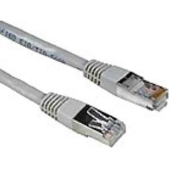 Goobay RJ45 CAT 5e FUTP CCA 10m Grey - High-Quality Ethernet Cable for Fast & Reliable Connections!